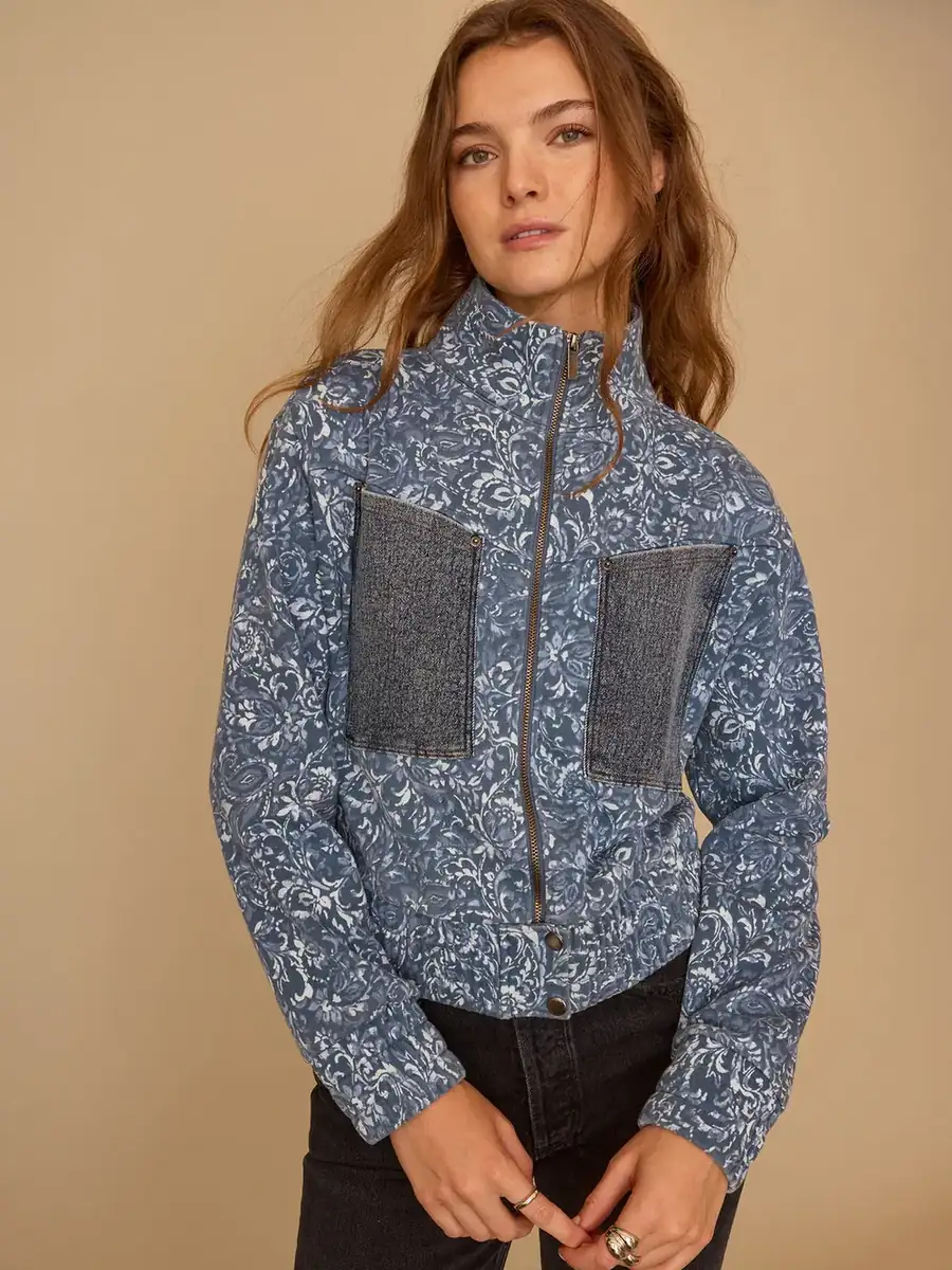 Printed Berkeley Jacket